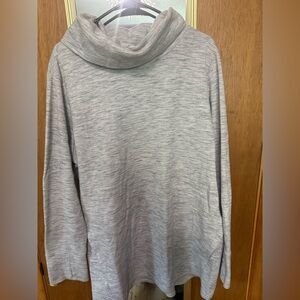 Women's Knit Worth Funnelneck Tunic Sweater